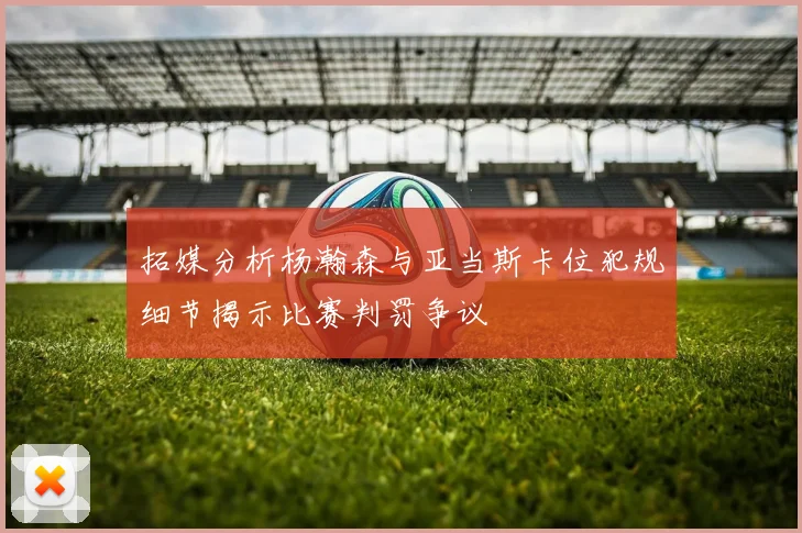 拓媒分析杨瀚森与亚当斯卡位犯规细节揭示比赛判罚争议